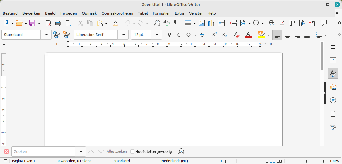 LibreOffice Writer na update naar Linux Mint 21.2 opgelost