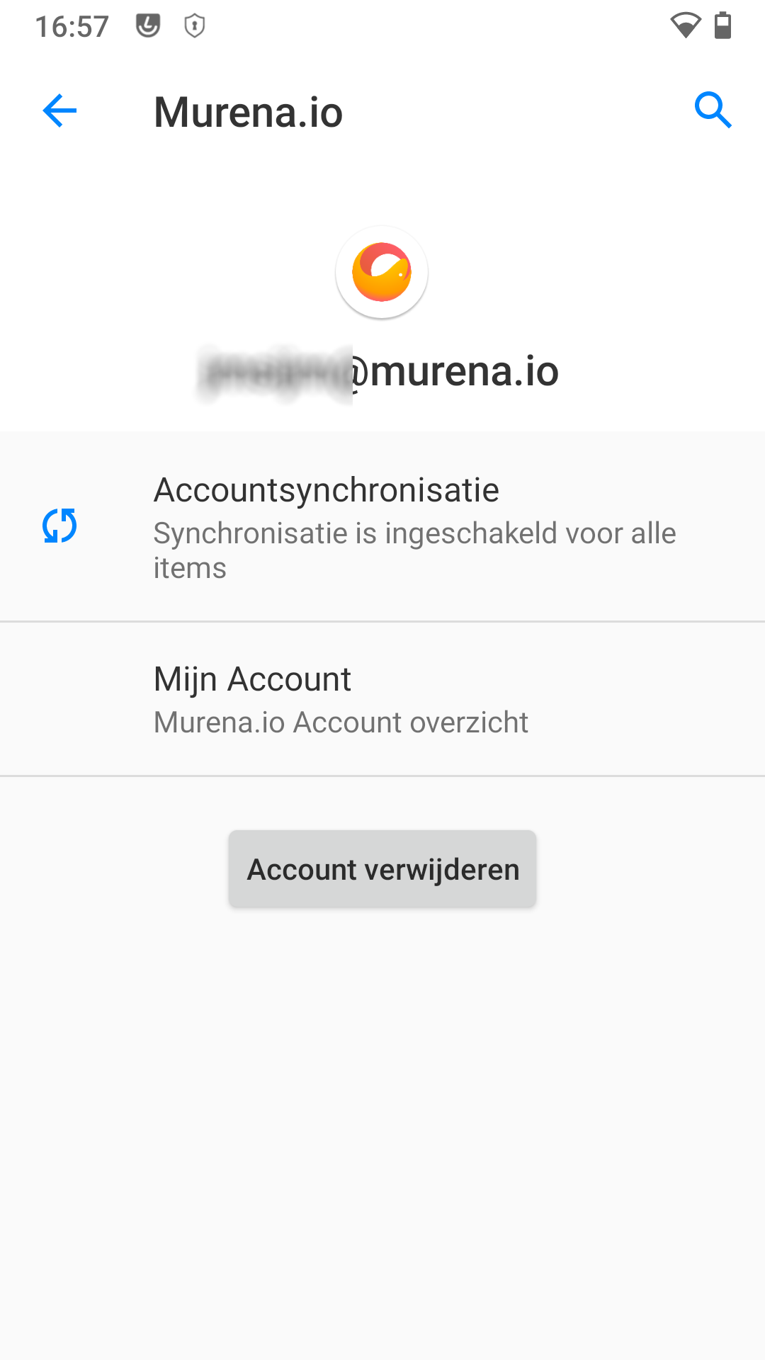 Account Murena.io
